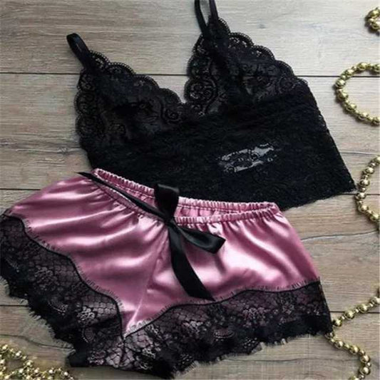 Pink 2pcs Set SleepWear