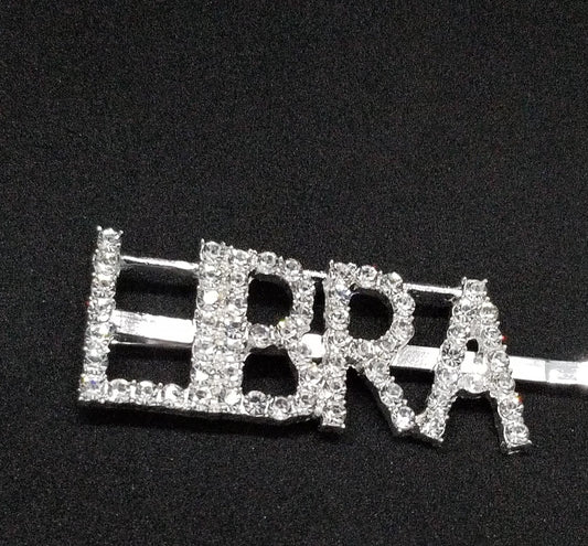 (Libra) Diamond Hair Clips