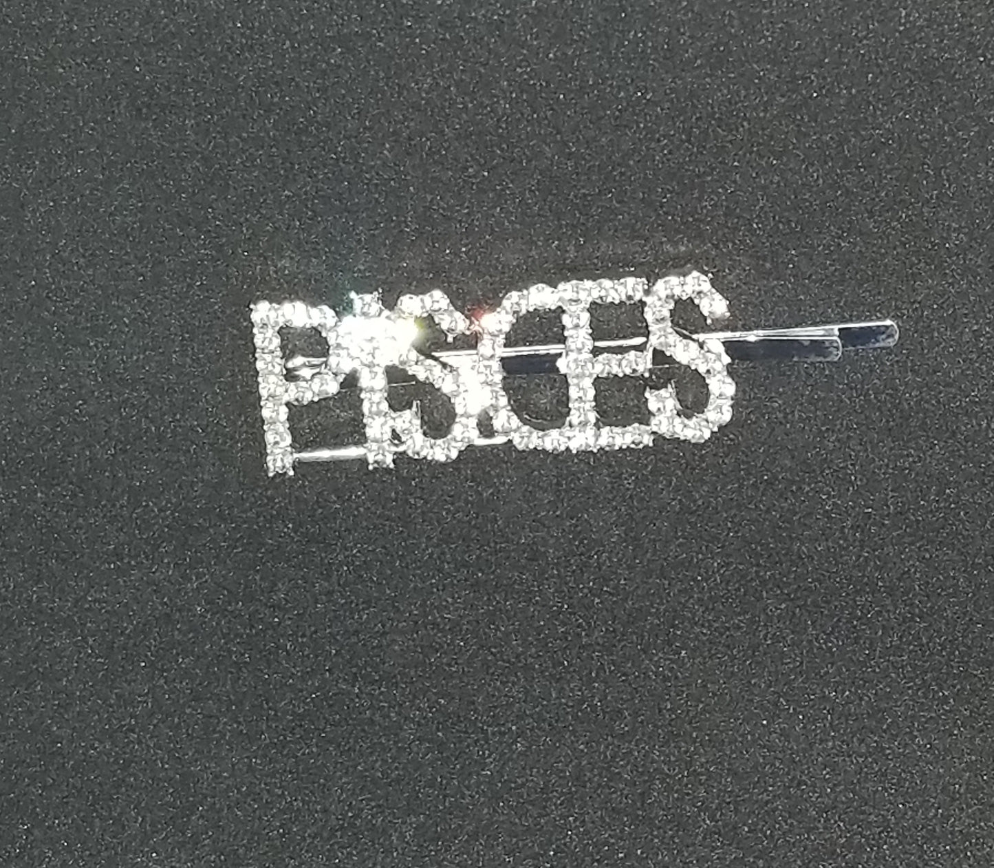 (Pisces) Diamond Hair Clips