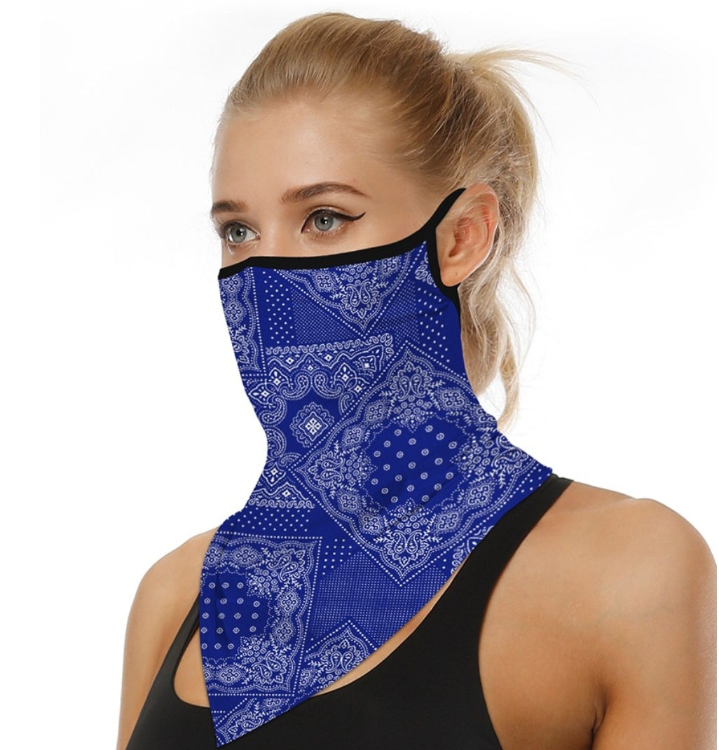 Blue Bandana FackMask